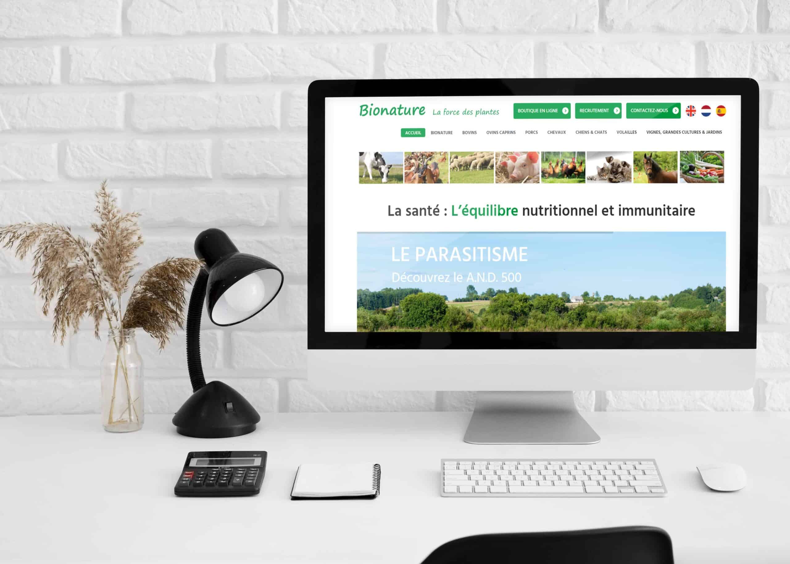 Nouvelle boutique en ligne pour Bionature