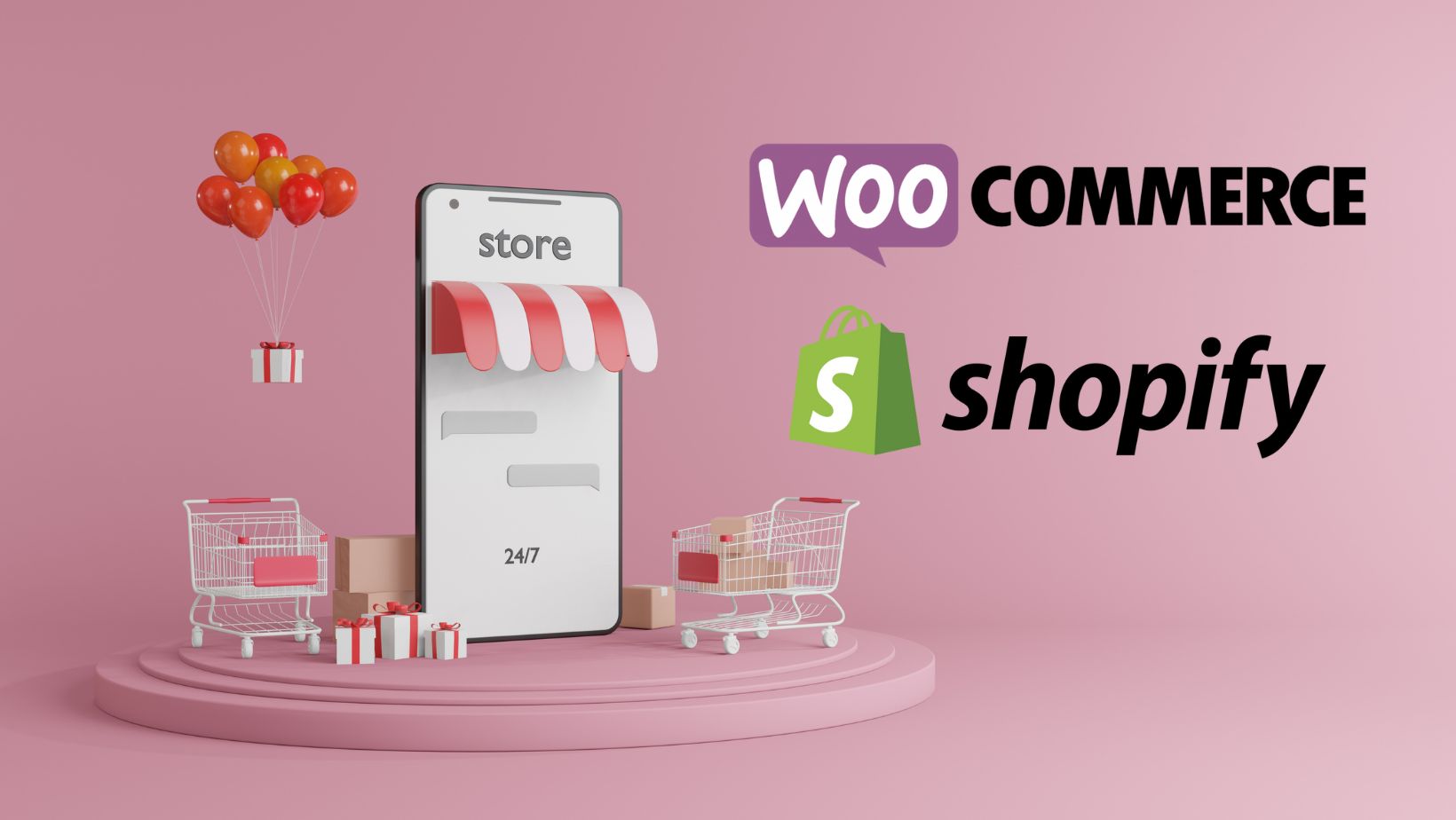 WooCommerce ou Shopify
