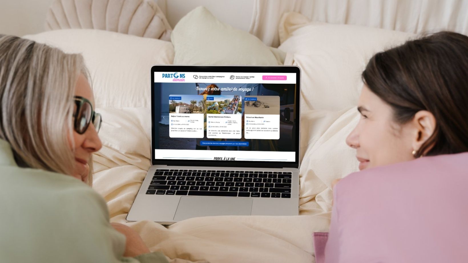 Partons Demain - Service de rencontre en ligne