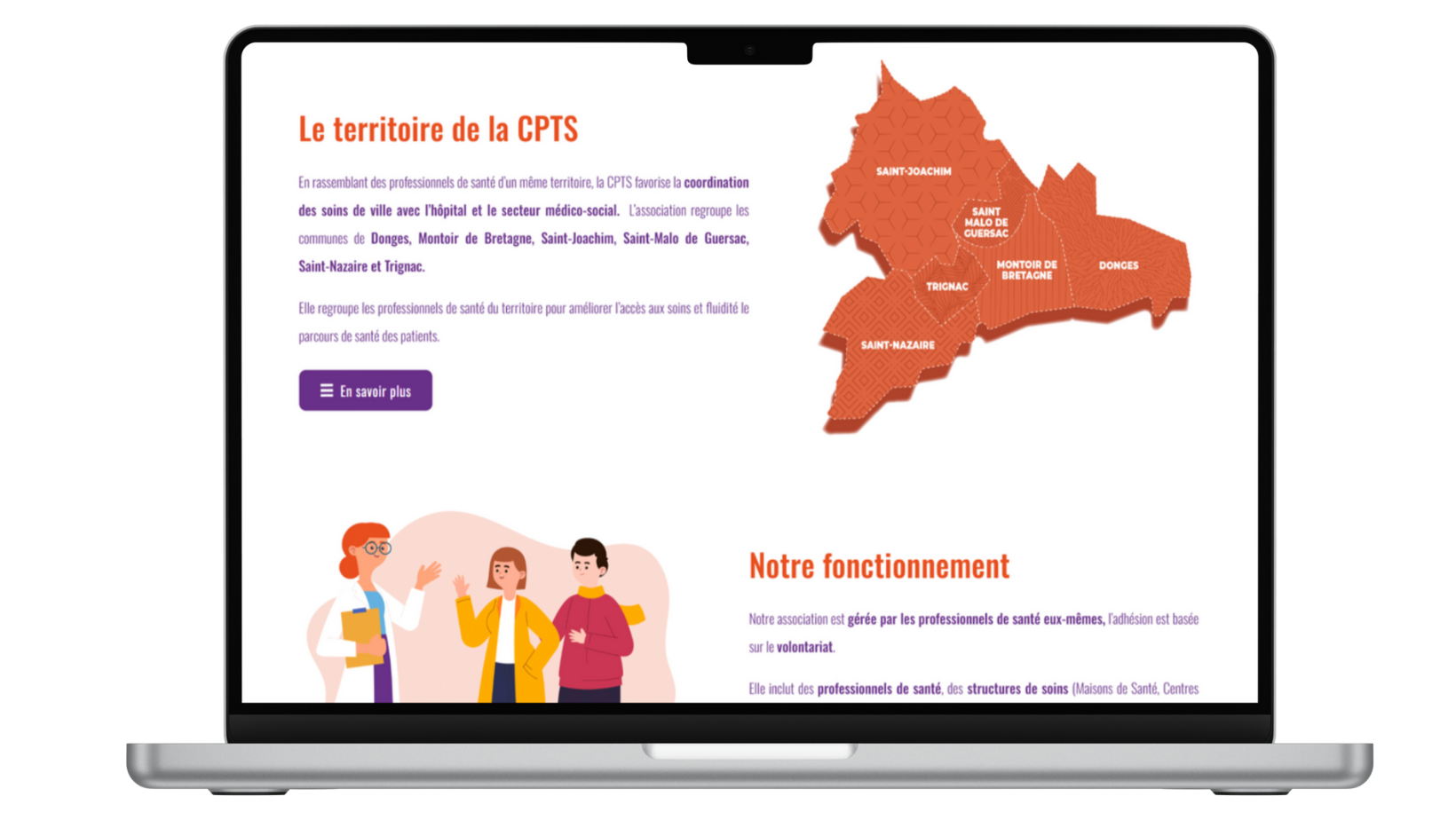 Site Internet - CPTS Nord Estuaire