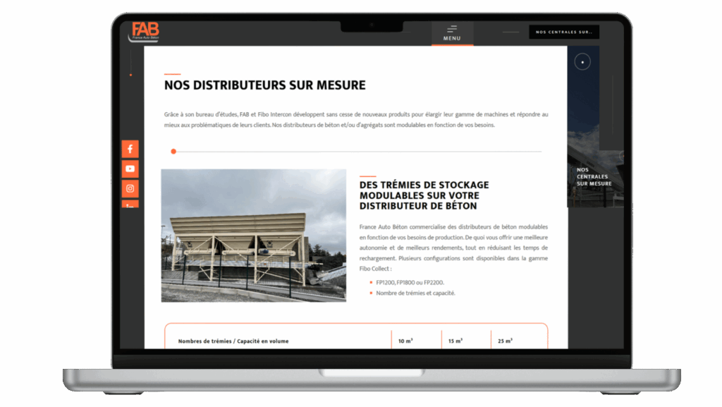 France Auto Béton – Distributeur de béton Missillac