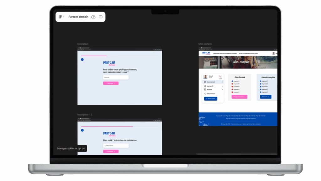 Partons Demain – Service de rencontre en ligne