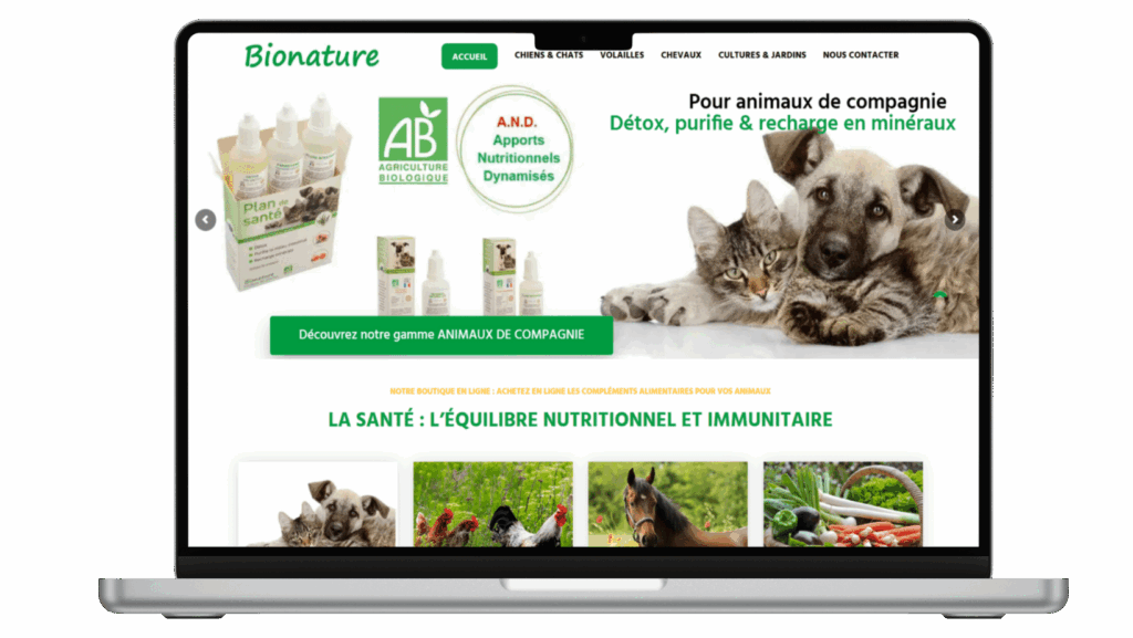 Bionature – Compléments pour animaux Arzal