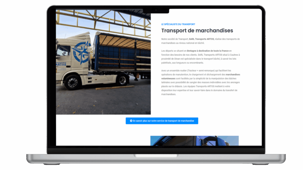 Transports Artos – Transporteur de marchandise Caulns