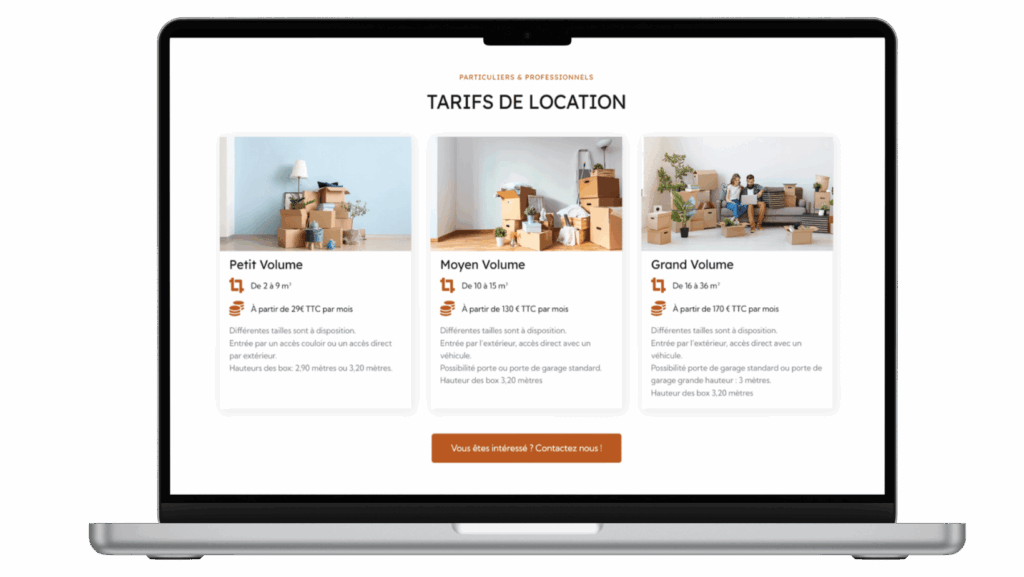 Stockage & Box – Location de box Pontchâteau
