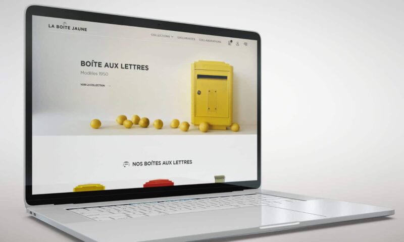 La Boîte Jaune – Boîtes aux lettres La Baule
