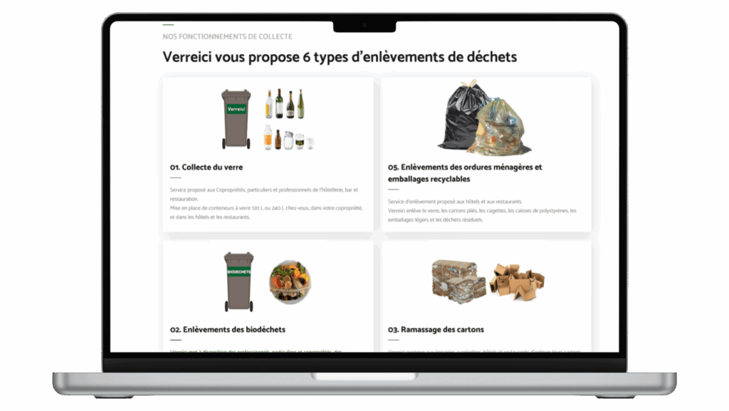 Verreici – Collecte déchets La Baule